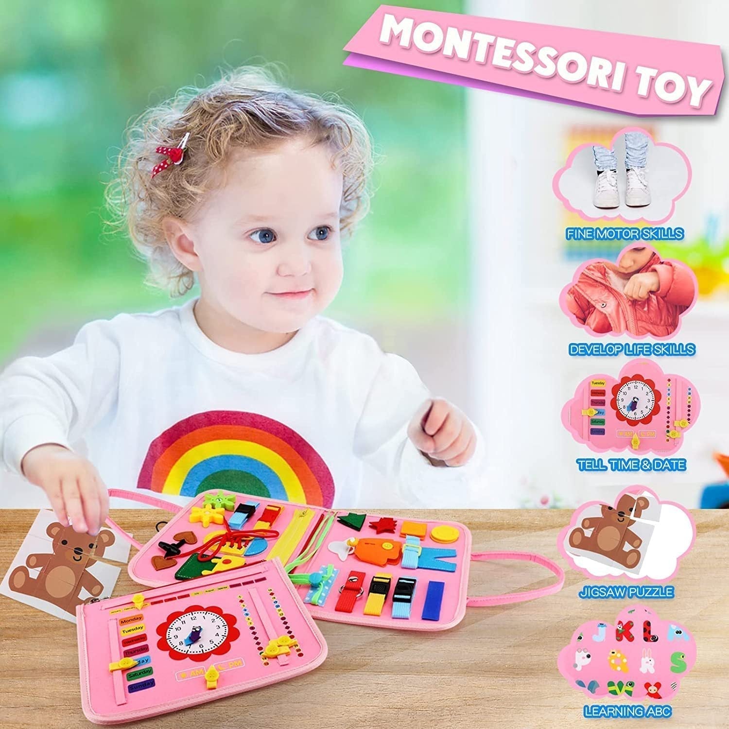 Felt Learning Board Educational Toys