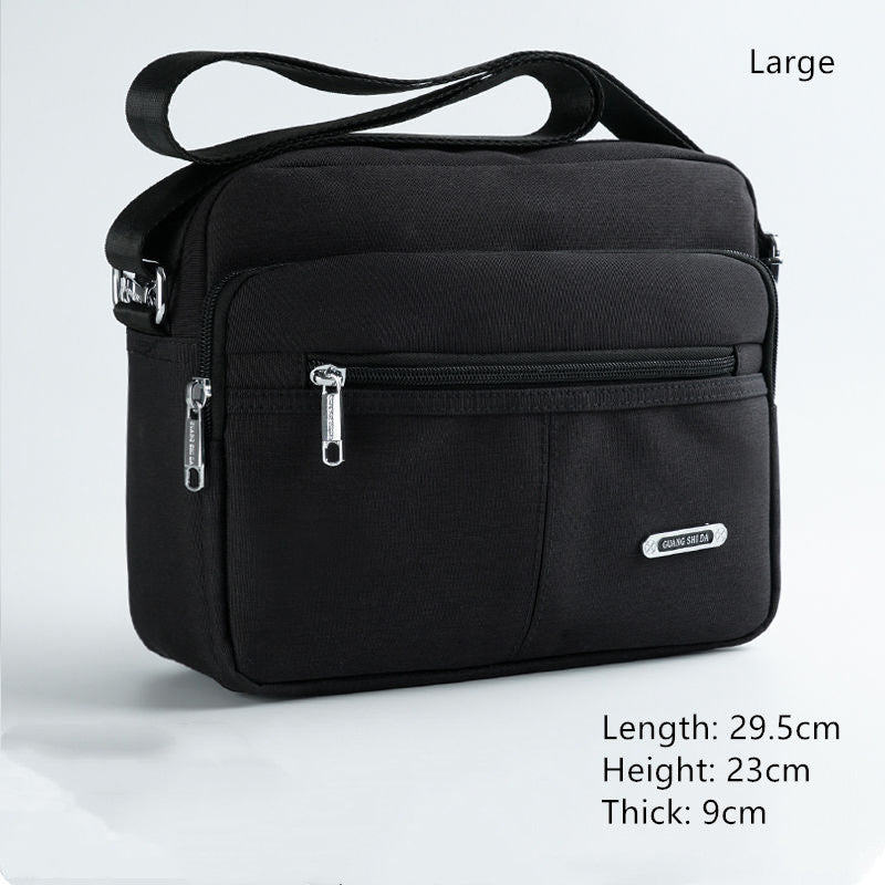 Waterproof Oxford Men's Crossbody Backpack