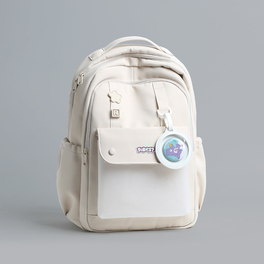 Fashion Campus High School And College Student Lightweight Casual Backpack