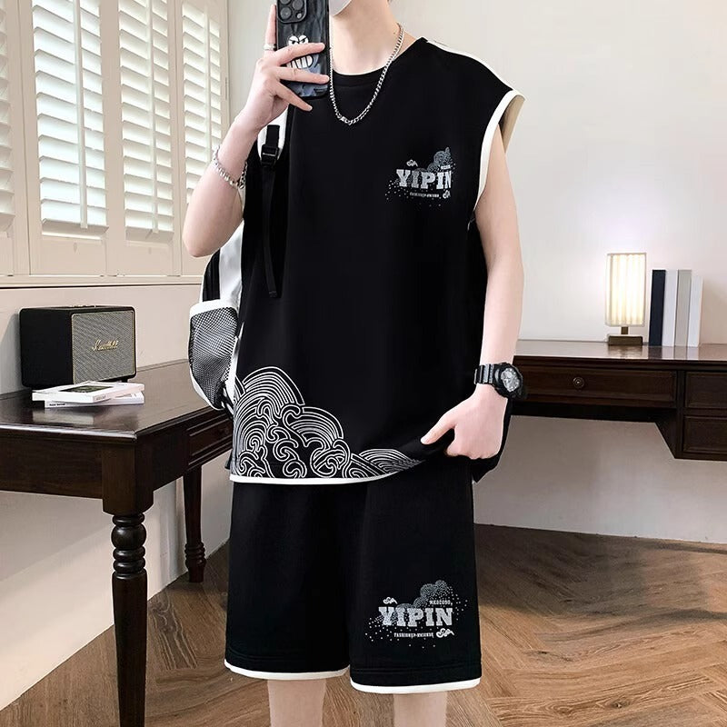 Summer Suit Boys Trend Handsome