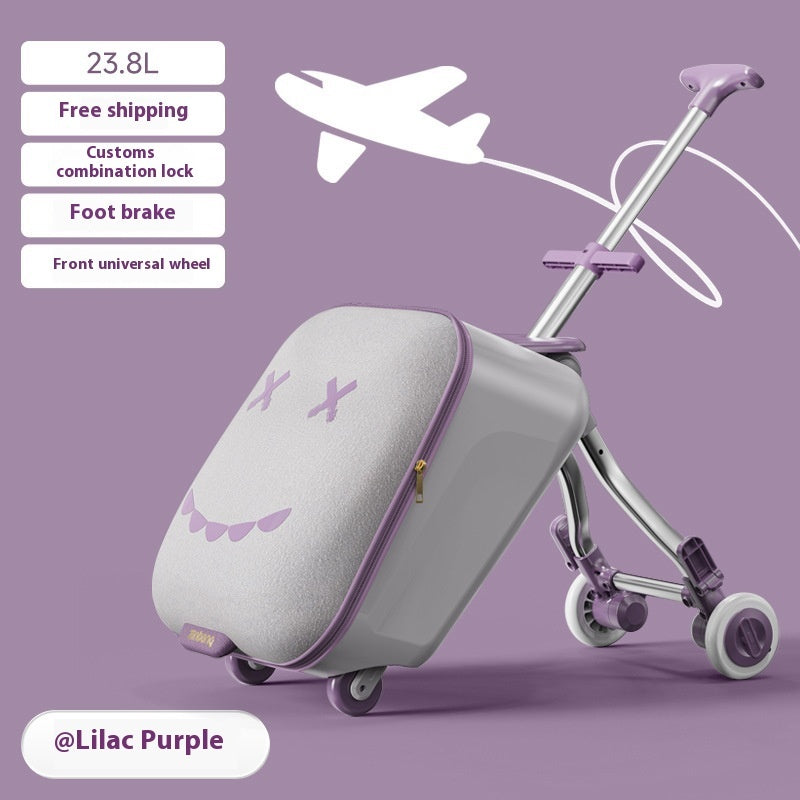 Luggage Children's Riding And Boarding Machine Trolley Case