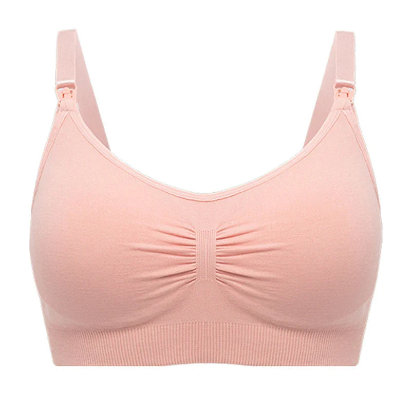 High Quality Plus Size Nursing Bra Breathable Women Breastfeeding Underwear Seamless Maternity Bra Push Up