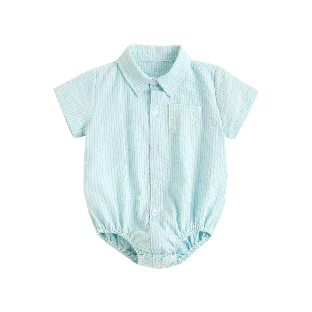 Sanlutoz Baby Boys Summer Bodysuits Cotton Short Sleeve Infants Boys Plaid Clothing Onesies Fashion