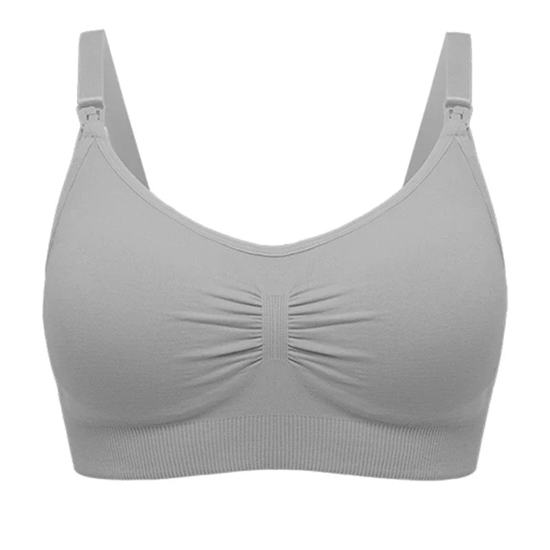 High Quality Plus Size Nursing Bra Breathable Women Breastfeeding Underwear Seamless Maternity Bra Push Up
