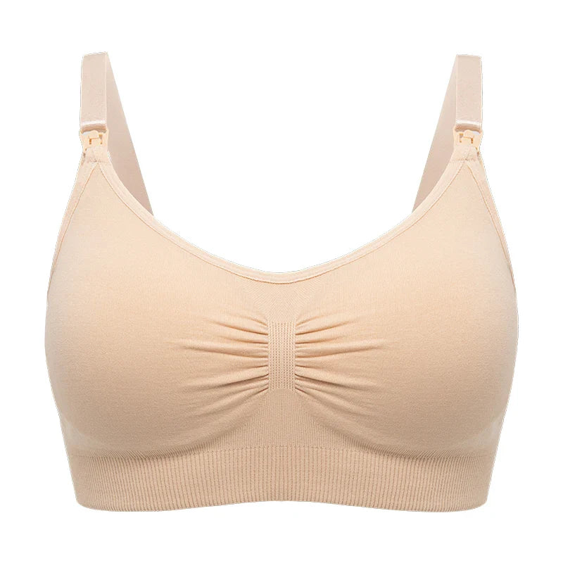 High Quality Plus Size Nursing Bra Breathable Women Breastfeeding Underwear Seamless Maternity Bra Push Up