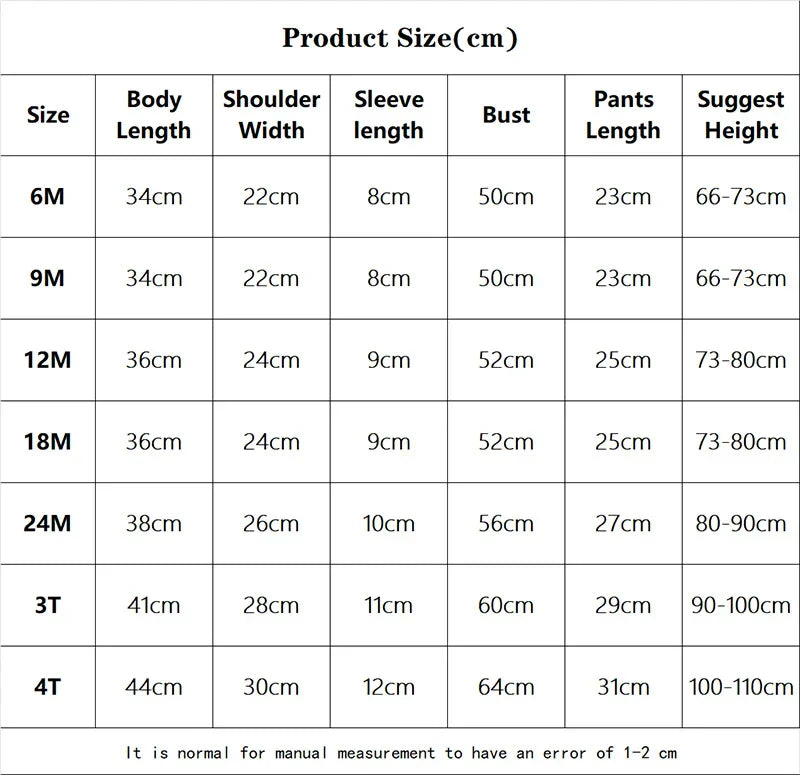 Kids Clothes Set Baby Boy/Girl T-Shirt + Shorts Summer Clothing Cotton Cartoon Casual Boys Tracksuit Children Baby Clothes Set