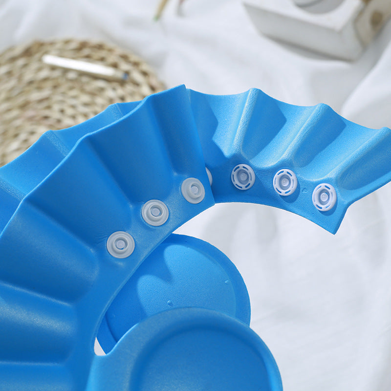 Adjustable children's shampoo cap baby shampoo cap baby bath cap waterproof cap children's shampoo cap