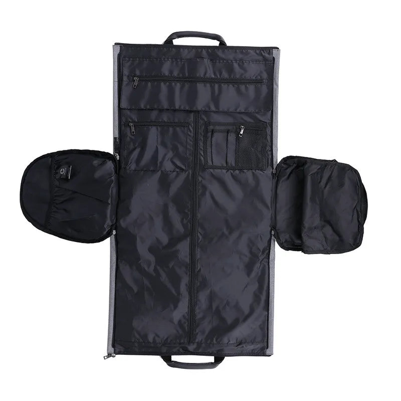 Alirattan New Oxford Folding Suit Storage Bag for Women Men,Fashion Designer Large Capacity Hand Luggage Fitness Travel Bag A434