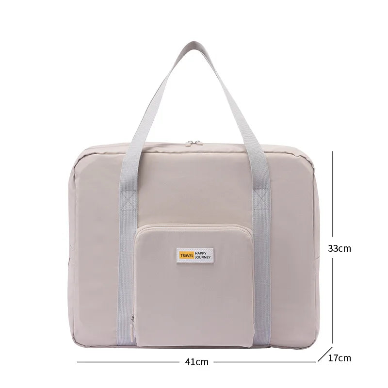 Foldable Travel Bags Unisex Waterproof Oxford Fabric Luggage Storage Suitcase Match Large Capacity Handbags Tote Organizers