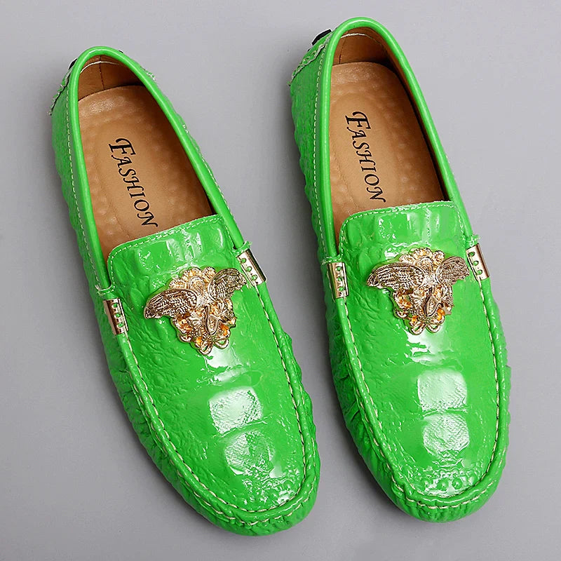 Men's Women Leather Designer Casual Shoes Luxury Loafers Moccasins Brand Driving Male Man Shoes for Men Footwear Plus Size 35-48