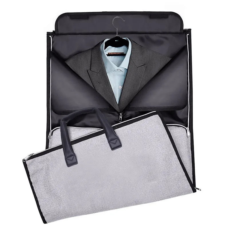 Alirattan New Oxford Folding Suit Storage Bag for Women Men,Fashion Designer Large Capacity Hand Luggage Fitness Travel Bag A434