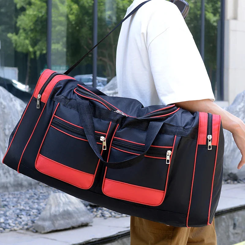 Large Capacity Handbag Multiple Pockets Outdoor Duffle Bag Luggage Gym Bags for Men Sports Fitness Bag Business Travel Package