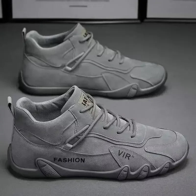 2025 new men shoes breathable non slip work shoes for male fashion sneakers outdoor walking flats skateboard sneakers
