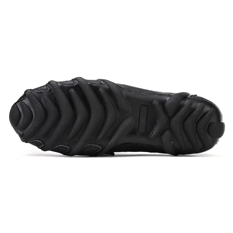 Men Casual Shoes Genuine Leather Crocodile Style Luxury Brand Mens Loafers Moccasins Slip on Black Driving Shoes Plus Size 38-47