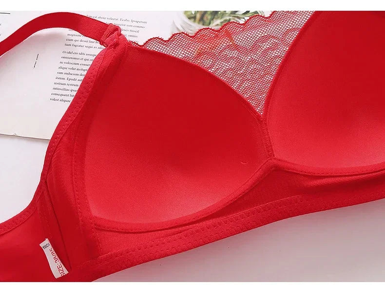 Lace Seamless Large Size Women's Bra Comfortable Breathable Sports Beauty Back Vest Sleep Gathered Wrapped Chest Tube Top