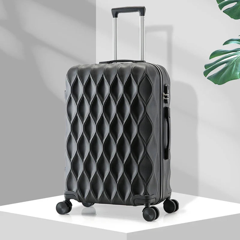 20inch Carrier, 24inch Trolley Suitcase, Large Capacity Zipper Trolley Case, Boarding Case, Suitcase, Universal Wheel Suitcase