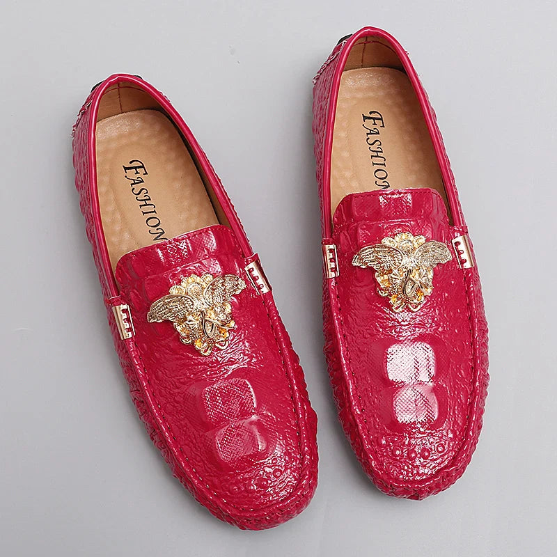 Men's Women Leather Designer Casual Shoes Luxury Loafers Moccasins Brand Driving Male Man Shoes for Men Footwear Plus Size 35-48