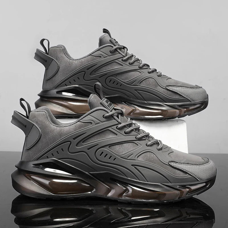 Men Shoes 2025 Casual Walk Air Cushion Marathon Breathable Lightweight Women's Comfortable Athletic Nonskid Sneakers