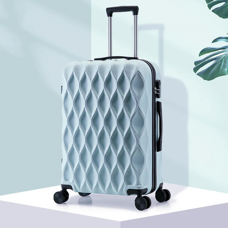20inch Carrier, 24inch Trolley Suitcase, Large Capacity Zipper Trolley Case, Boarding Case, Suitcase, Universal Wheel Suitcase