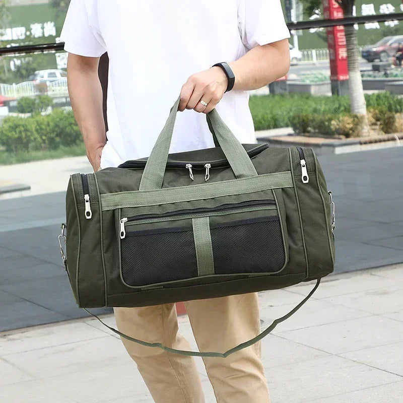 Travel Sports Bag Women Men Gym Bags Dry Wet Separation Handbag Large Capacity Swimming Fitness Training Luggage Bag