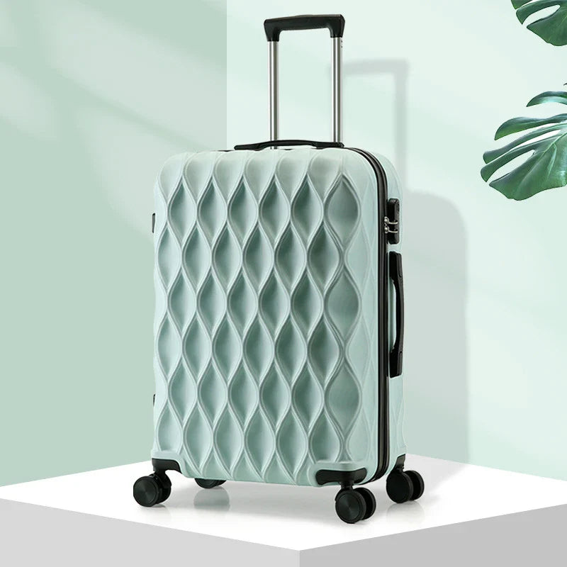 20inch Carrier, 24inch Trolley Suitcase, Large Capacity Zipper Trolley Case, Boarding Case, Suitcase, Universal Wheel Suitcase