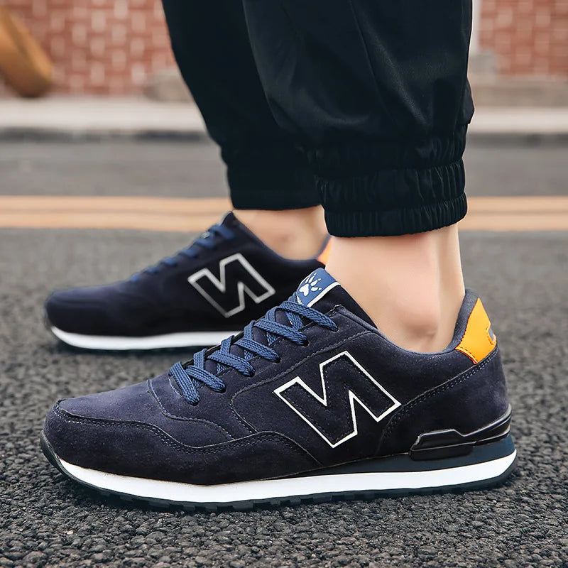 2026 Men's Four Season Shoes Autumn Winter Fleece Lined Warm Casual Running Trendy Versatile Skate Sports Shoes
