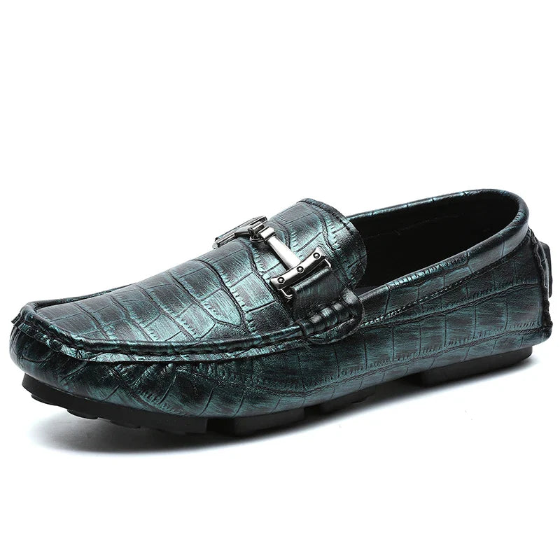 New Arrival Mens Casual Shoes Leisure Walk Male Loafers Metal Trim Adulto Driving Shoes Moccasins Soft Comfortable Slip on Flats