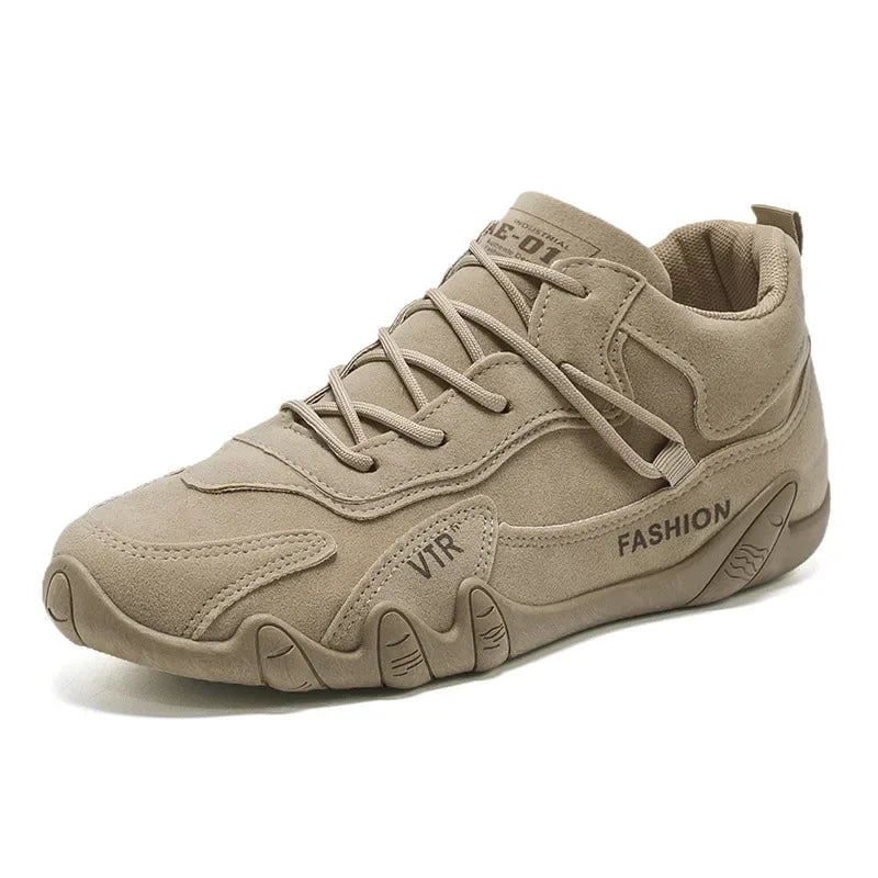 2025 new men shoes breathable non slip work shoes for male fashion sneakers outdoor walking flats skateboard sneakers