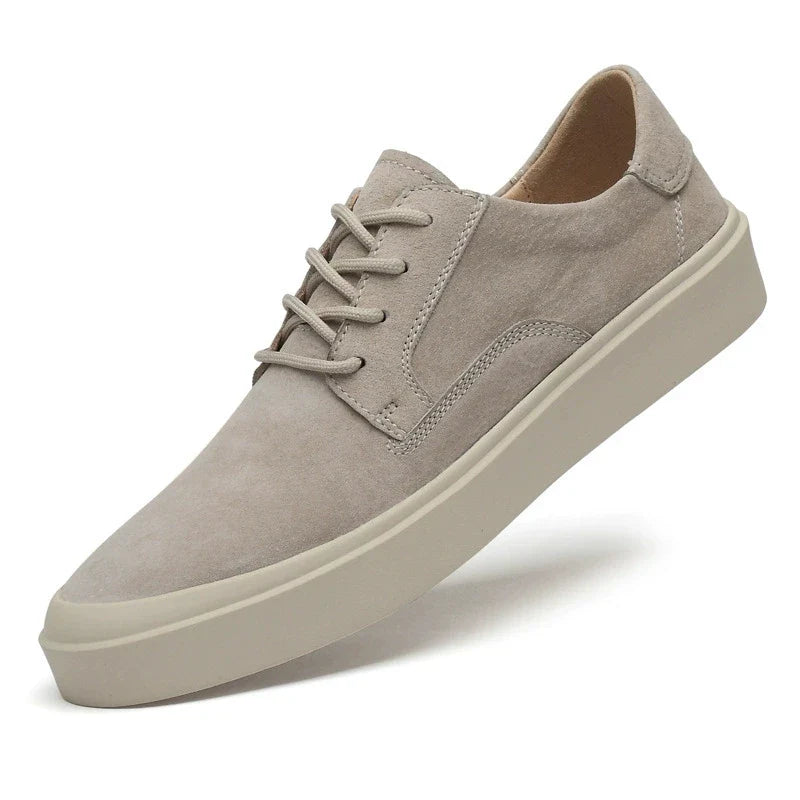 Fashion Versatile Walking Sneakers Casual Shoes Mans High Quality Sport Brand Cow Suede Leather Soft Sole Comfort Loafers Shoes