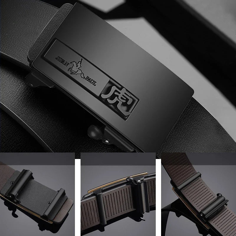 JIFANPAUL brand men high quality genuine leather belt luxury belts  cowskin fashion Strap male Jeans for man Without gift box