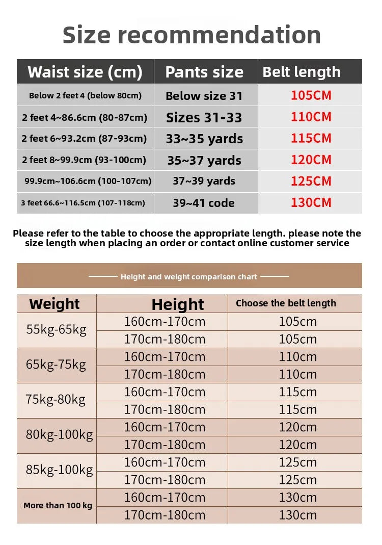 Paul Men's Leather Belt Fashionable Casual Automatic Buckle Waist Belt for Middle-aged And Young Men Business Style Belt