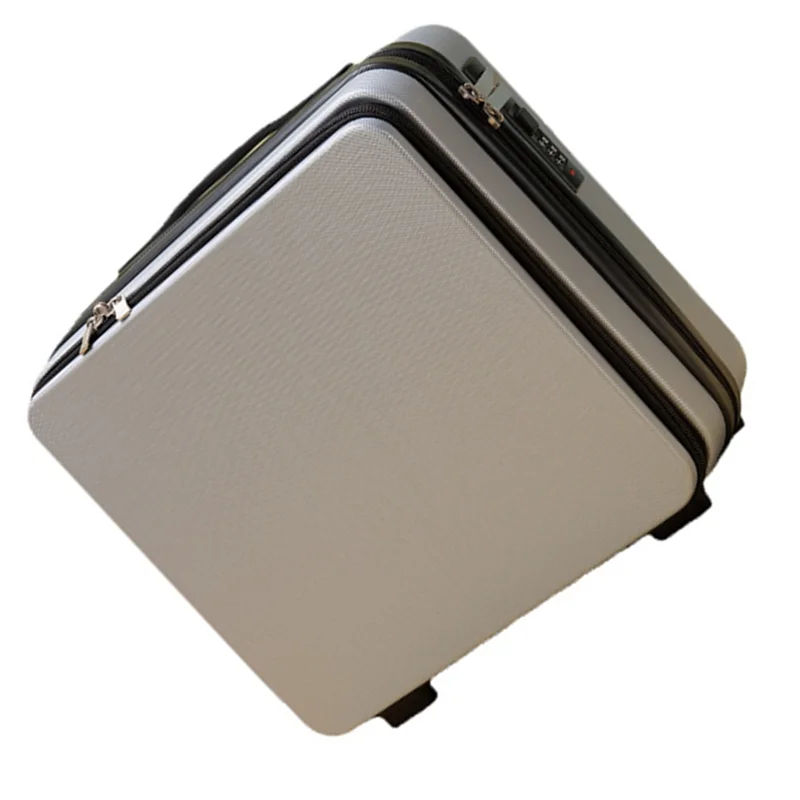 A98E-Travel Suitcase Cosmetic Box Hand Luggage Organizer Makeup Case Password Box Portable Boarding Case 16 Inch