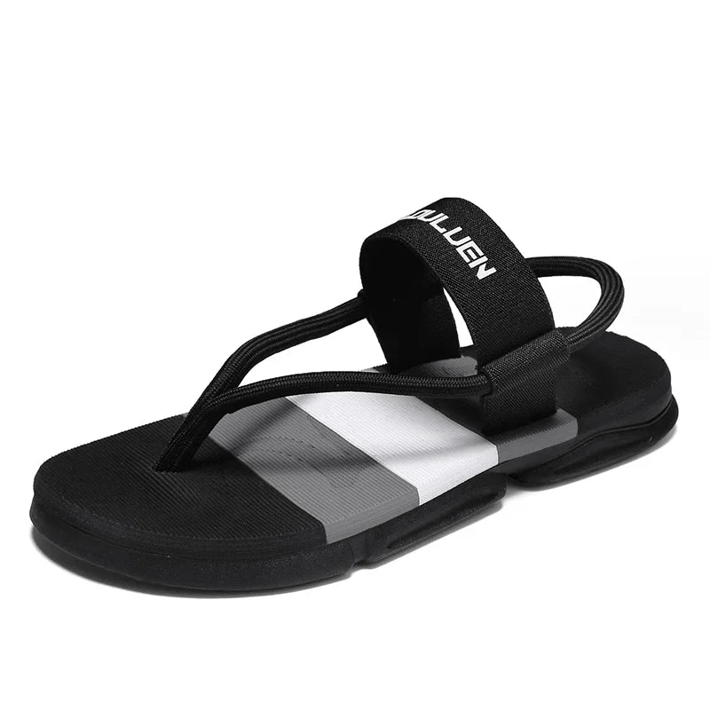 Summer Men Slippers ankle wrap shoes slip-resistant slide sandals male slippers beach Water Shoes Zapatos Hombre