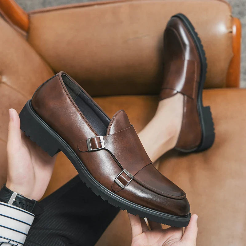 Leather Shoes Casual Business Shoes for Men Dress Tenis De Hombre Moccasins Mokasin Tenis Caballero Designer