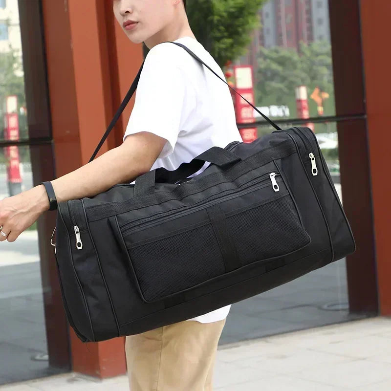 Travel Sports Bag Women Men Gym Bags Dry Wet Separation Handbag Large Capacity Swimming Fitness Training Luggage Bag