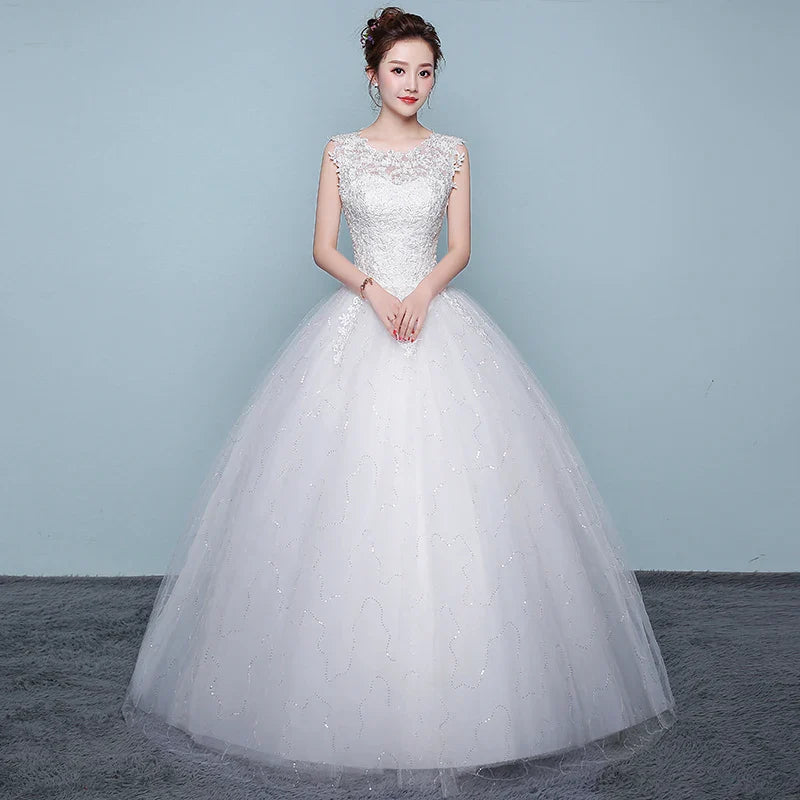 PRXD-625#Wedding Dress Wholesale Lace up Embroidery Bride Marriage Dresses White Ball Gown Factory Christmas Carnival Plus Size