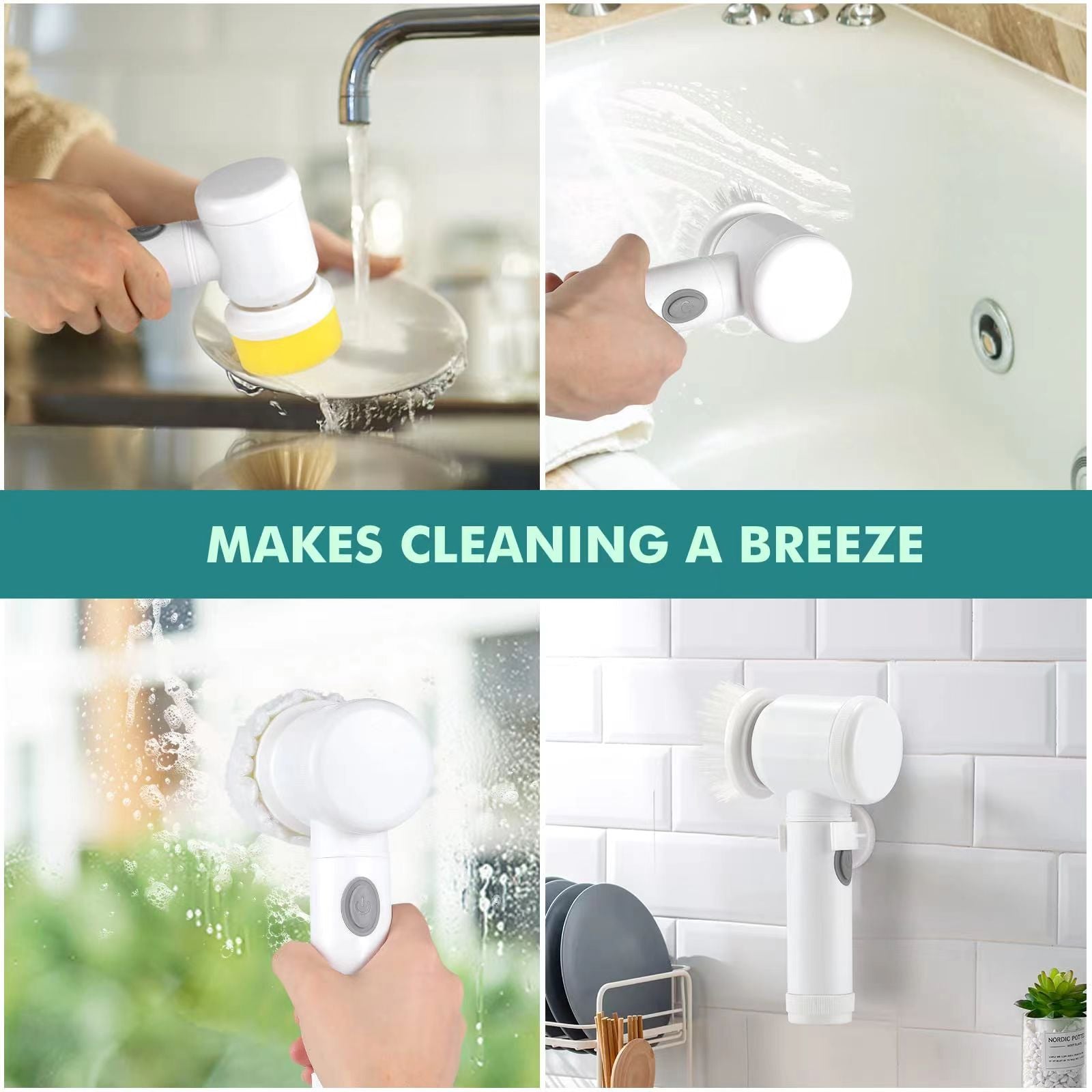 Rechargable Electrick Clining Brush
