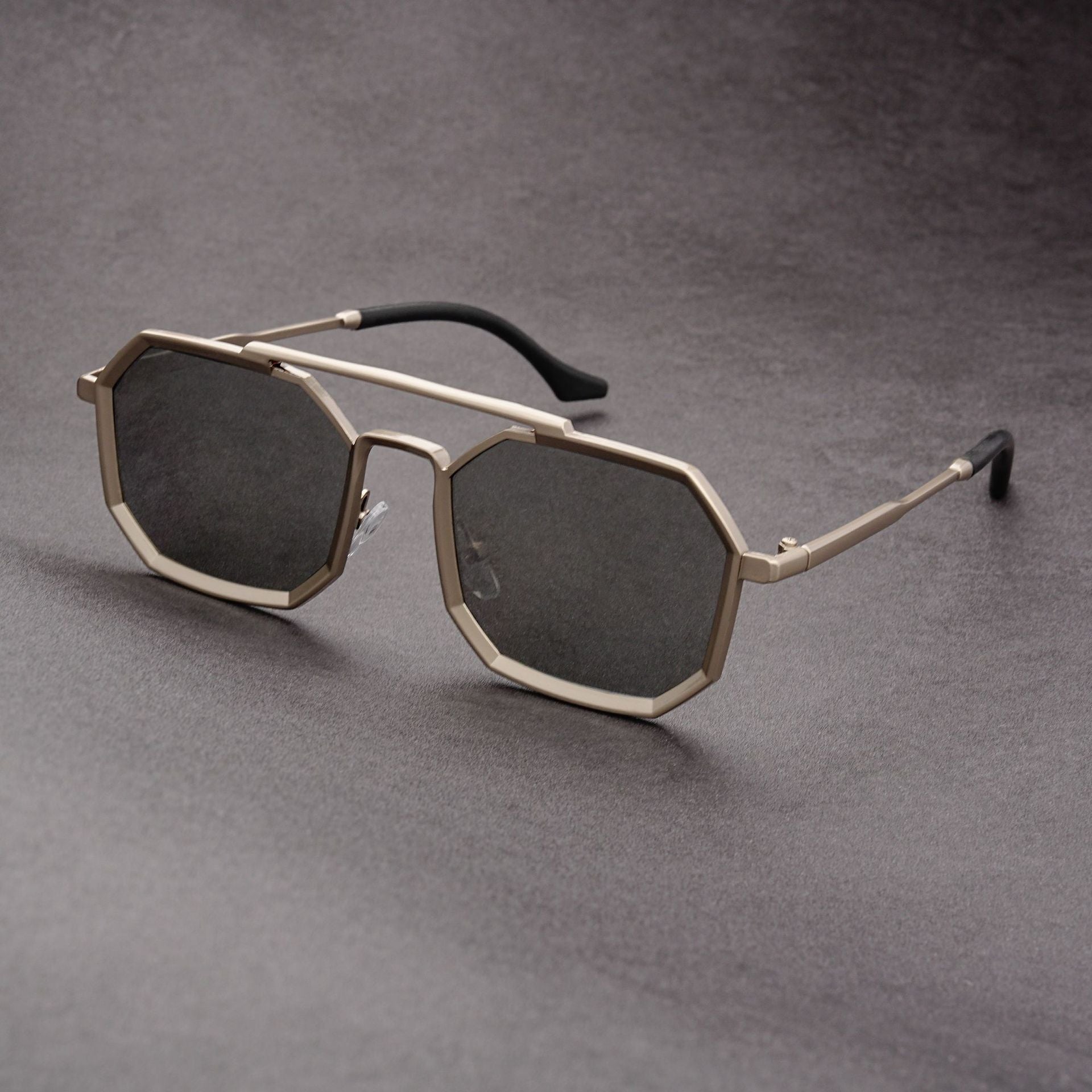 European And American Saibo Future Punk Double Beam Sunglasses
