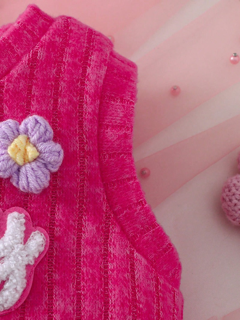 Short-sleeved cute baby children dress