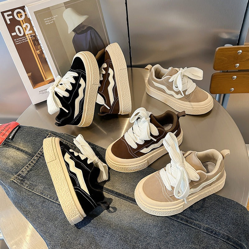 Children's soft-soled casual shoes